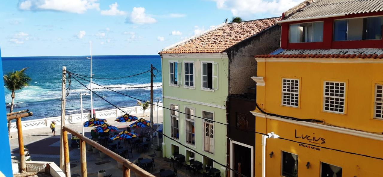 Studio Lateral Vista Mar Barra Apartamento Inteiro Completo 萨尔瓦多 外观 照片