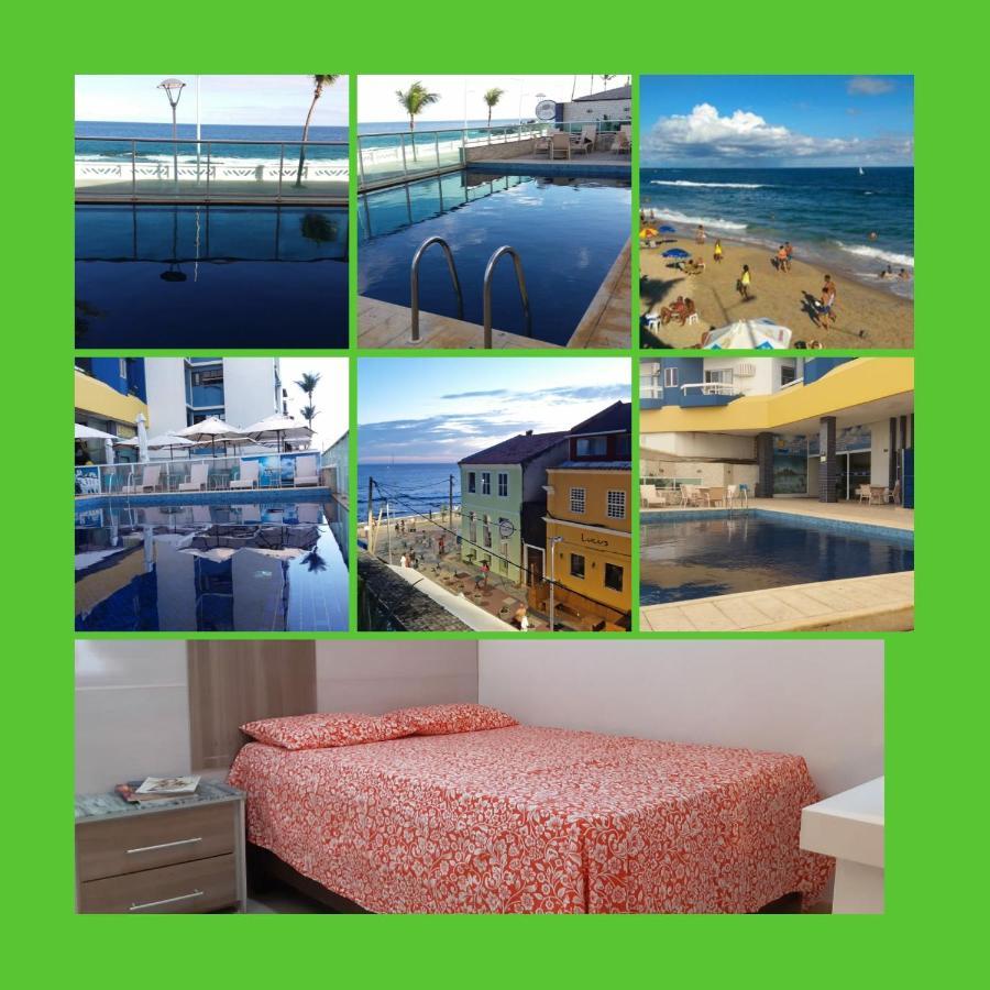 Studio Lateral Vista Mar Barra Apartamento Inteiro Completo 萨尔瓦多 外观 照片
