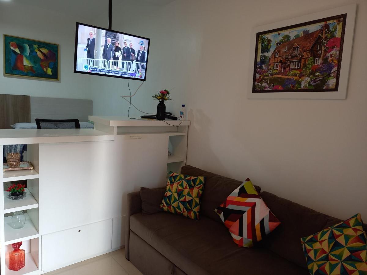 Studio Lateral Vista Mar Barra Apartamento Inteiro Completo 萨尔瓦多 外观 照片