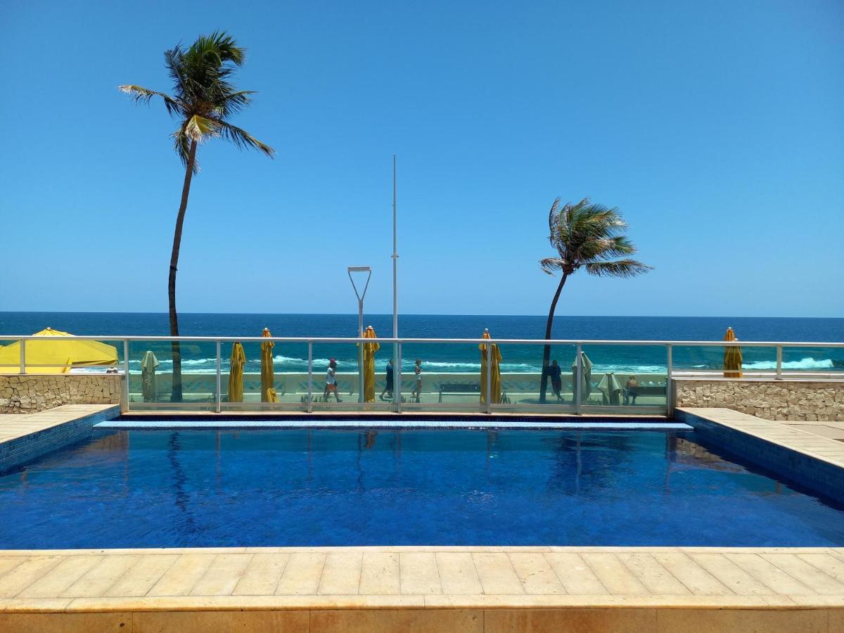 Studio Lateral Vista Mar Barra Apartamento Inteiro Completo 萨尔瓦多 外观 照片