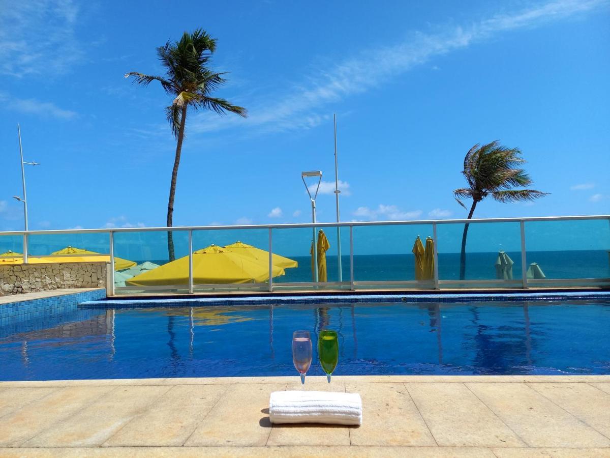 Studio Lateral Vista Mar Barra Apartamento Inteiro Completo 萨尔瓦多 外观 照片