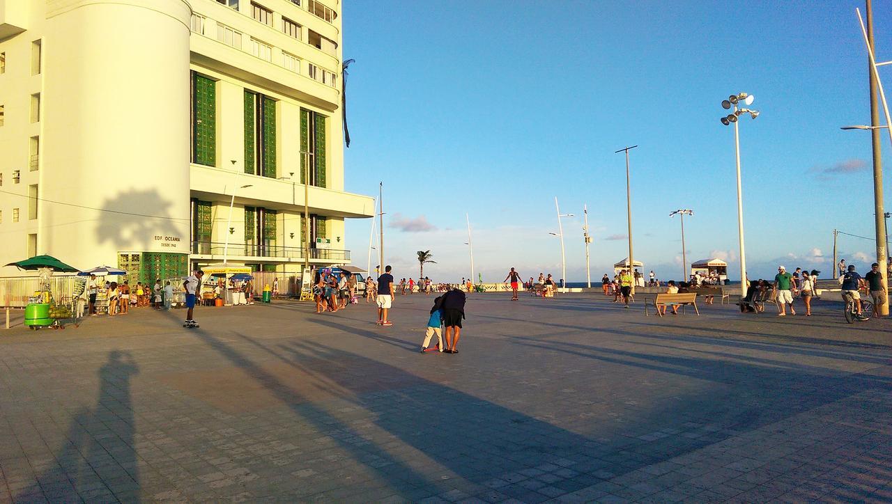 Studio Lateral Vista Mar Barra Apartamento Inteiro Completo 萨尔瓦多 外观 照片